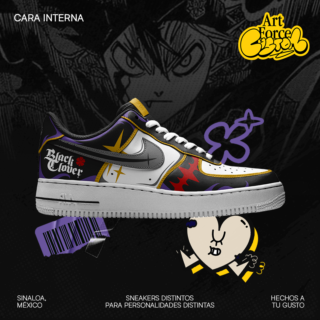 Air Force 1 x Asta - Black Clover