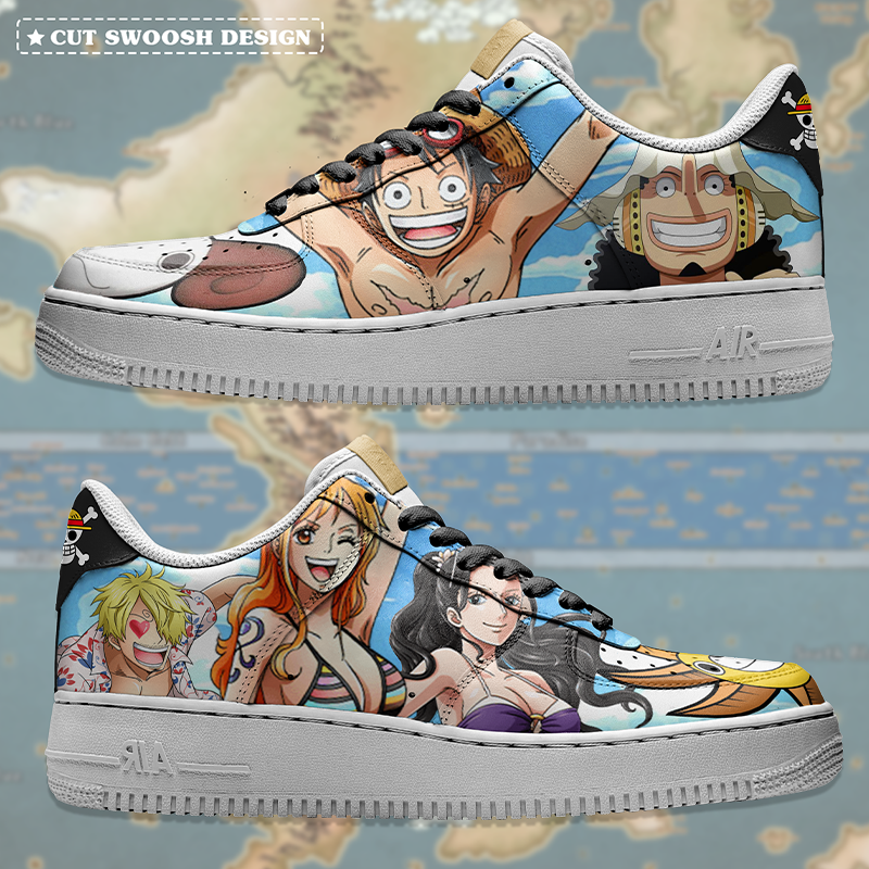 Air Force 1 x One Piece Manga