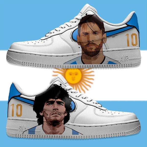 air force 1 x messi maradona(talla 21) - Art Force Custom