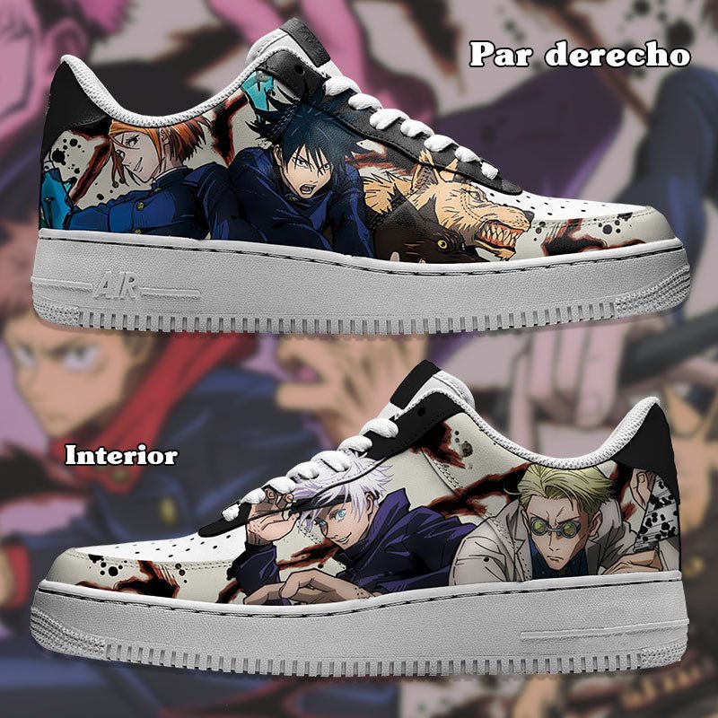 Air Force 1 x Jujutsu Kaisen Full - Art Force Custom