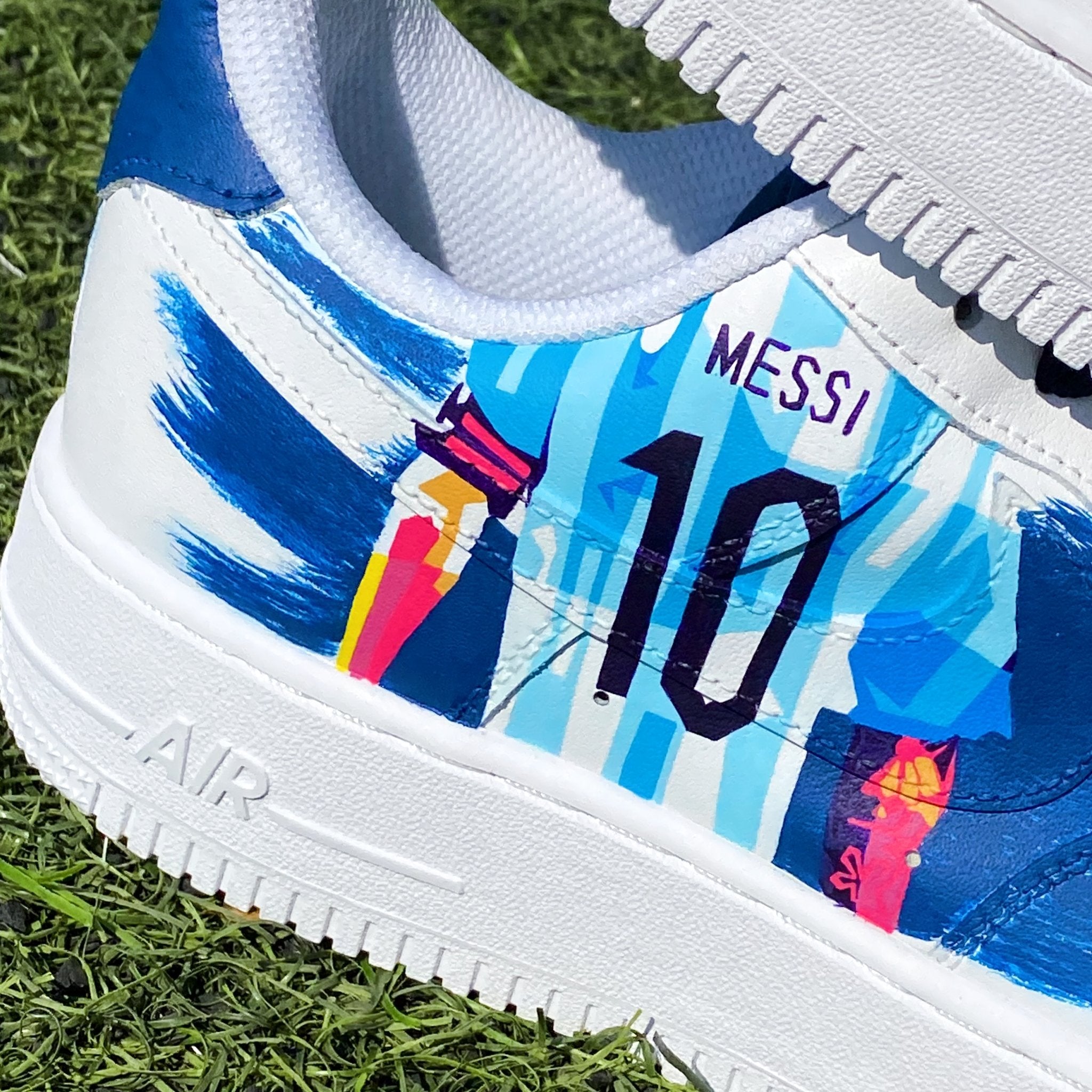 Air Force 1 x Messi Colores - Art Force Custom