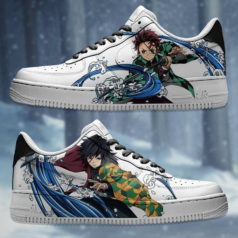 Air Force 1 x Tanjiro y Tomioka - Art Force Custom