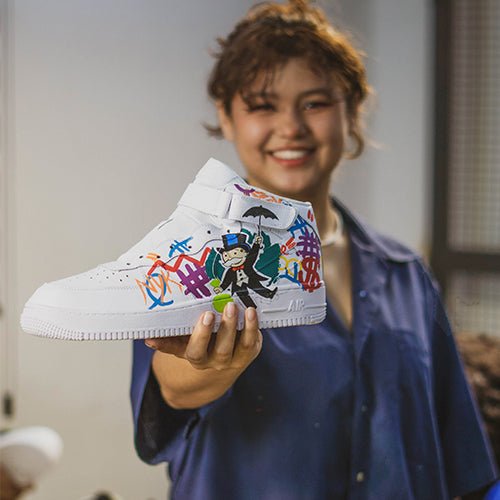 Curso en línea de personalización de tenis - Art Force Custom