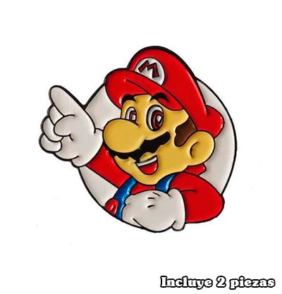 Pin para Sneakers de Mario Bros - Art Force Custom