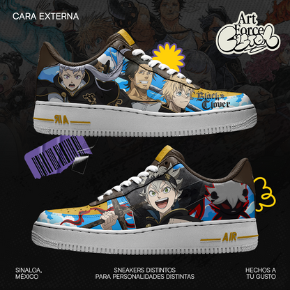 Air Force 1 x Black Bulls - Black Clover