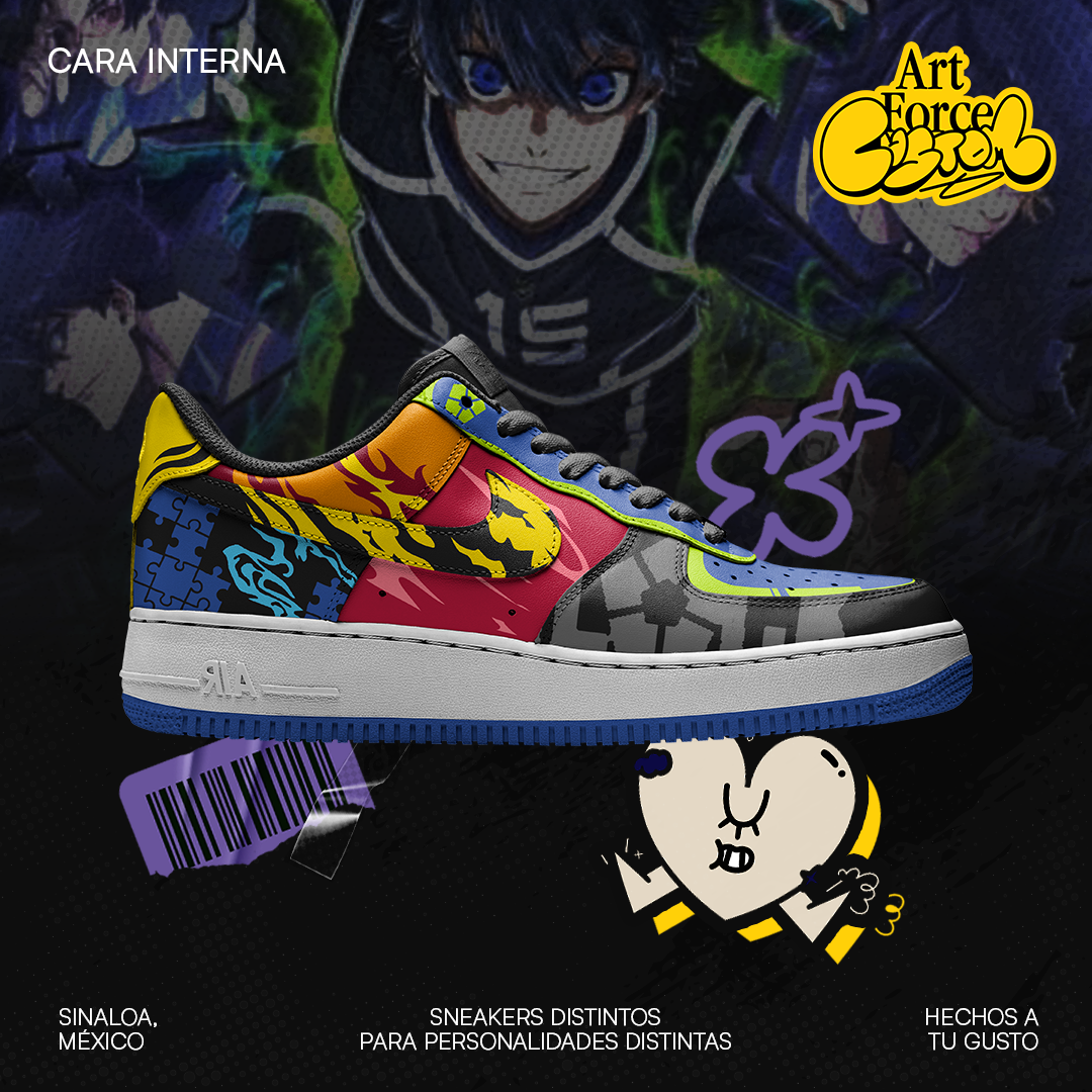 Air Force 1 x  Blue Lock Eleven