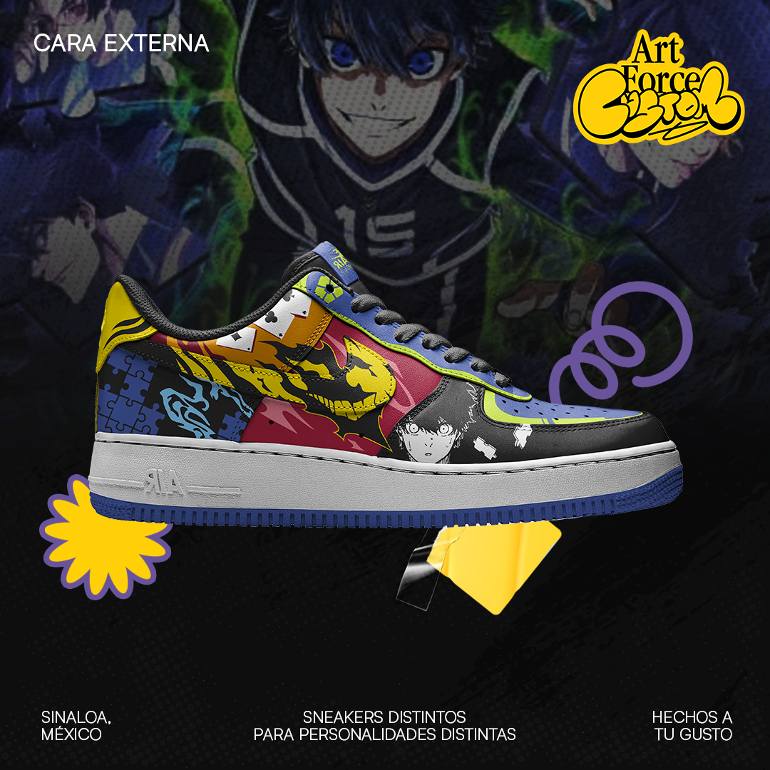 Air Force 1 x  Blue Lock Eleven