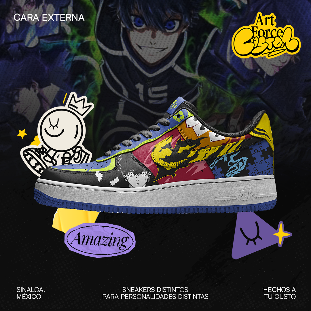 Air Force 1 x  Blue Lock Eleven