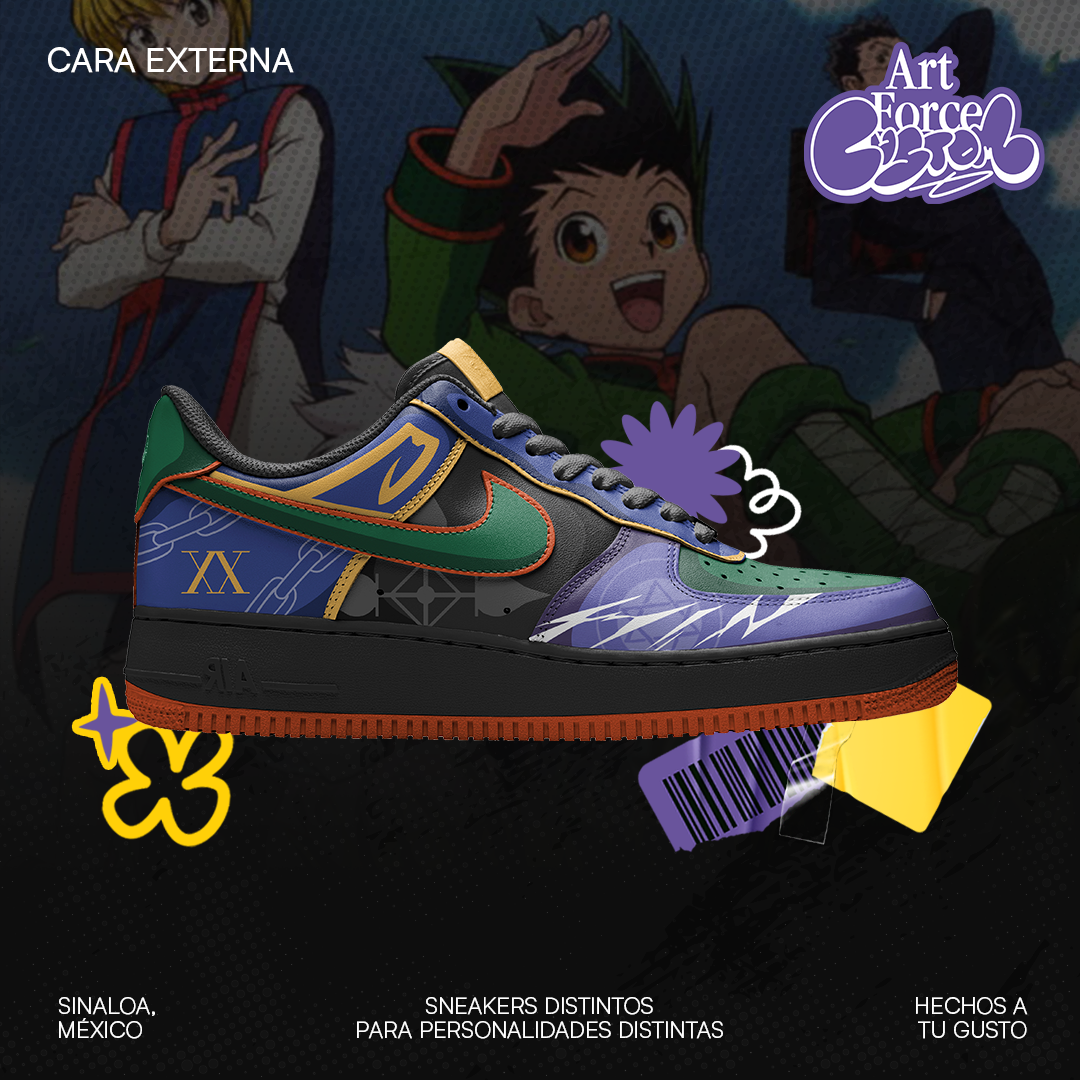 Air Force 1 x Hunter x Hunter team