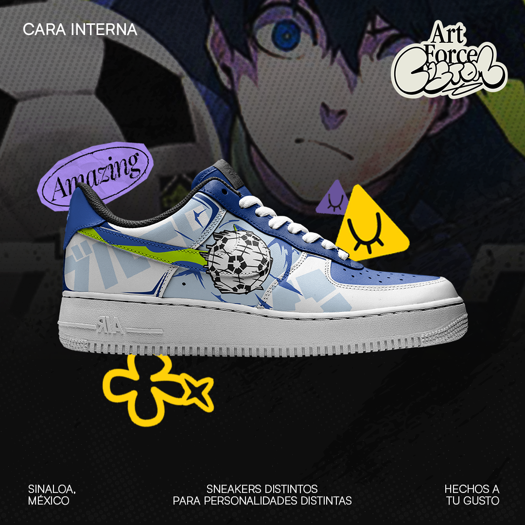 Air Force 1 x   Isagi - Blue Lock