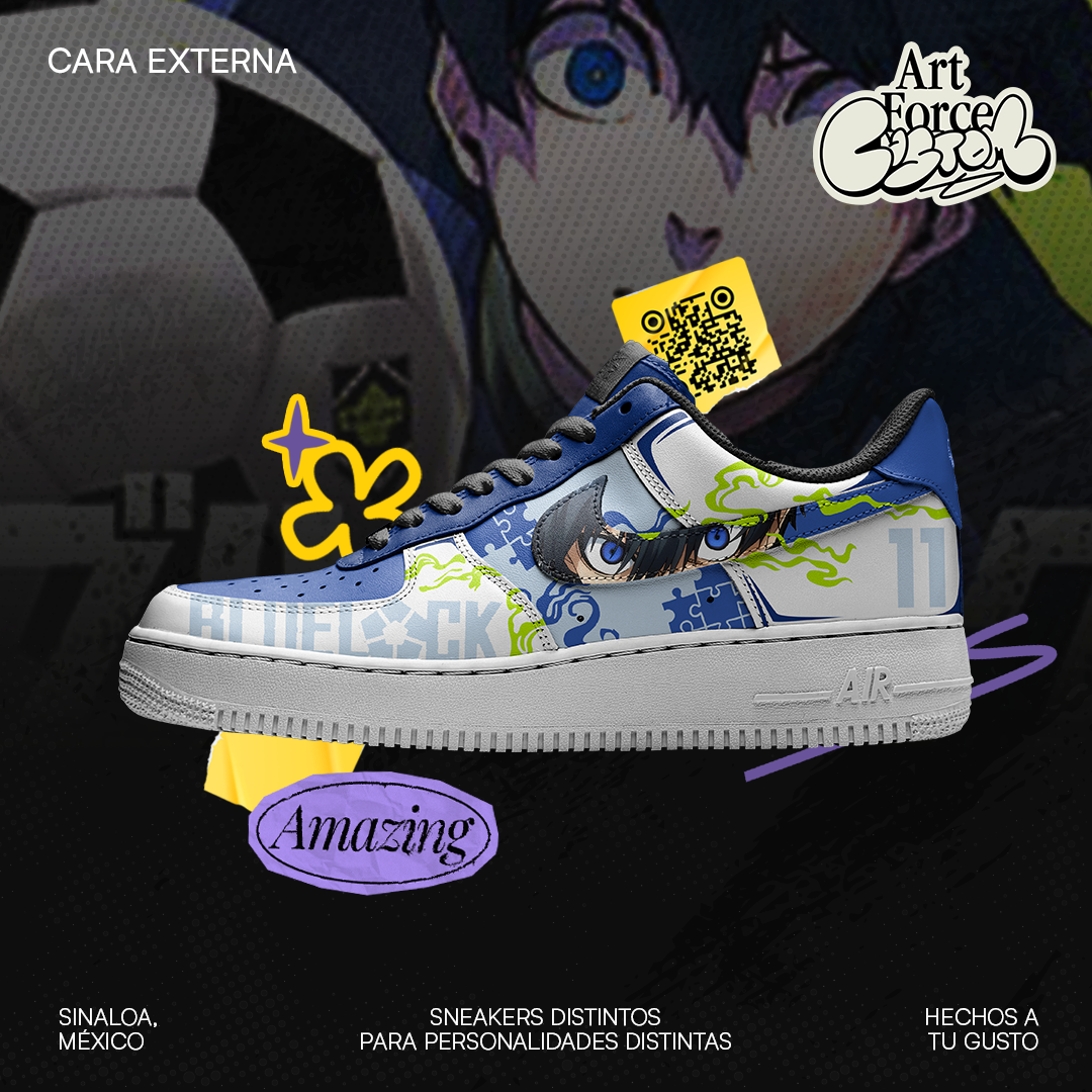 Air Force 1 x   Isagi - Blue Lock