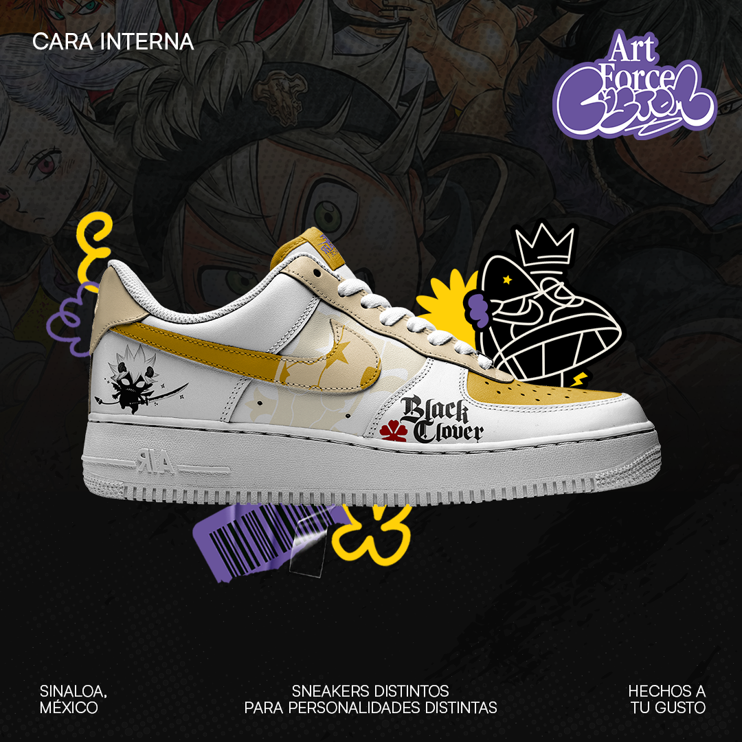 Air Force 1 x Grimoire Souls - Black Clover