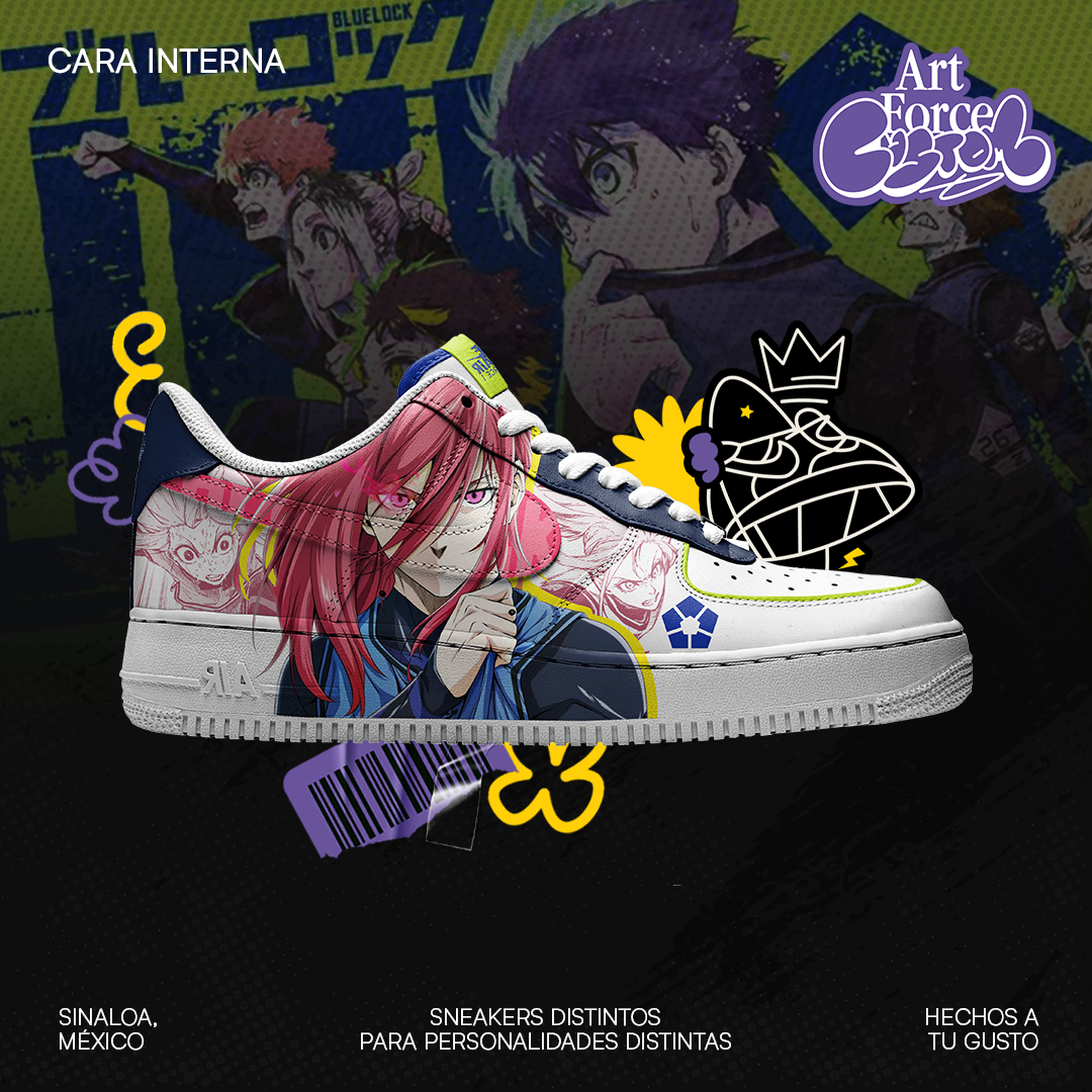 Air Force 1 x Blue Lock: The Four