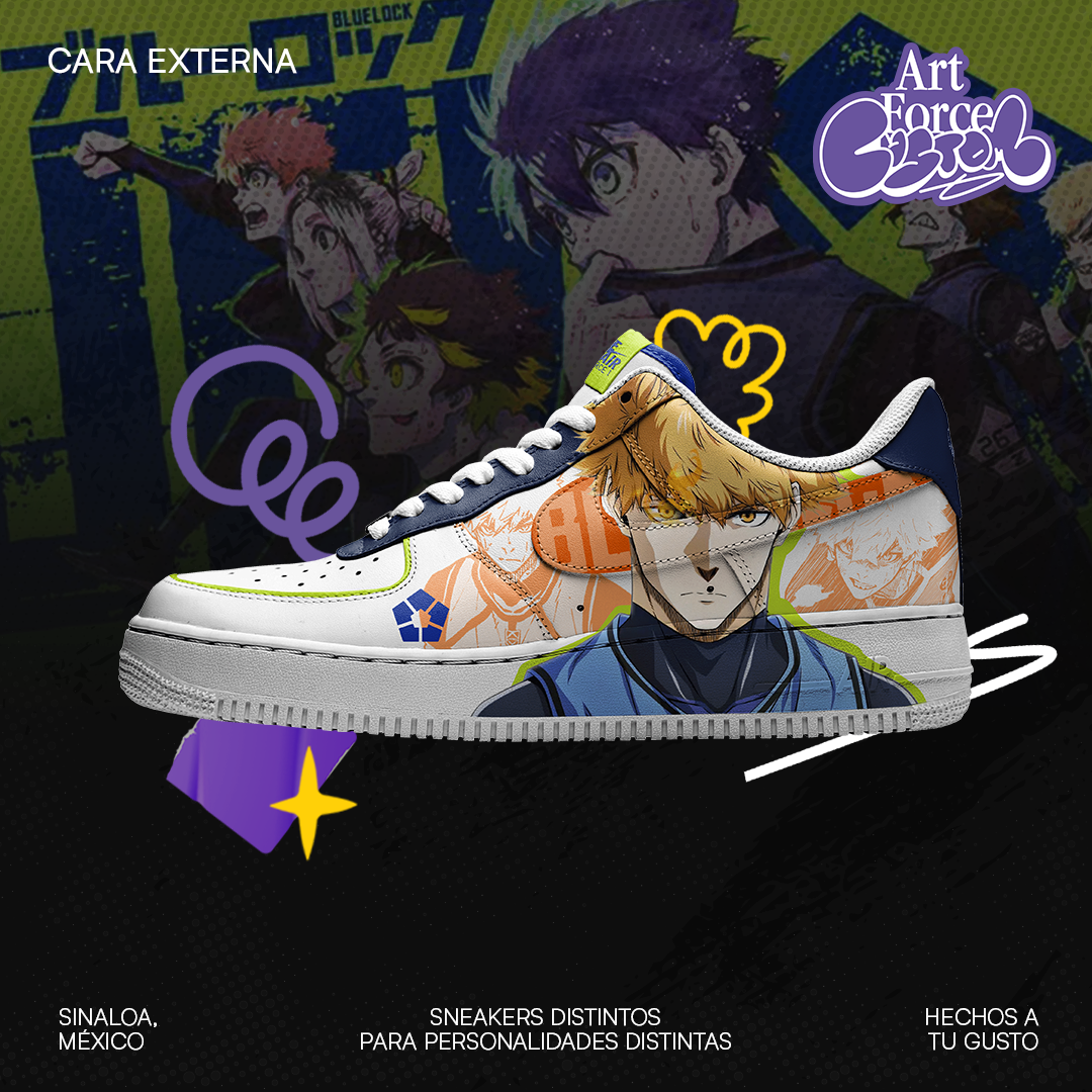 Air Force 1 x Blue Lock: The Four