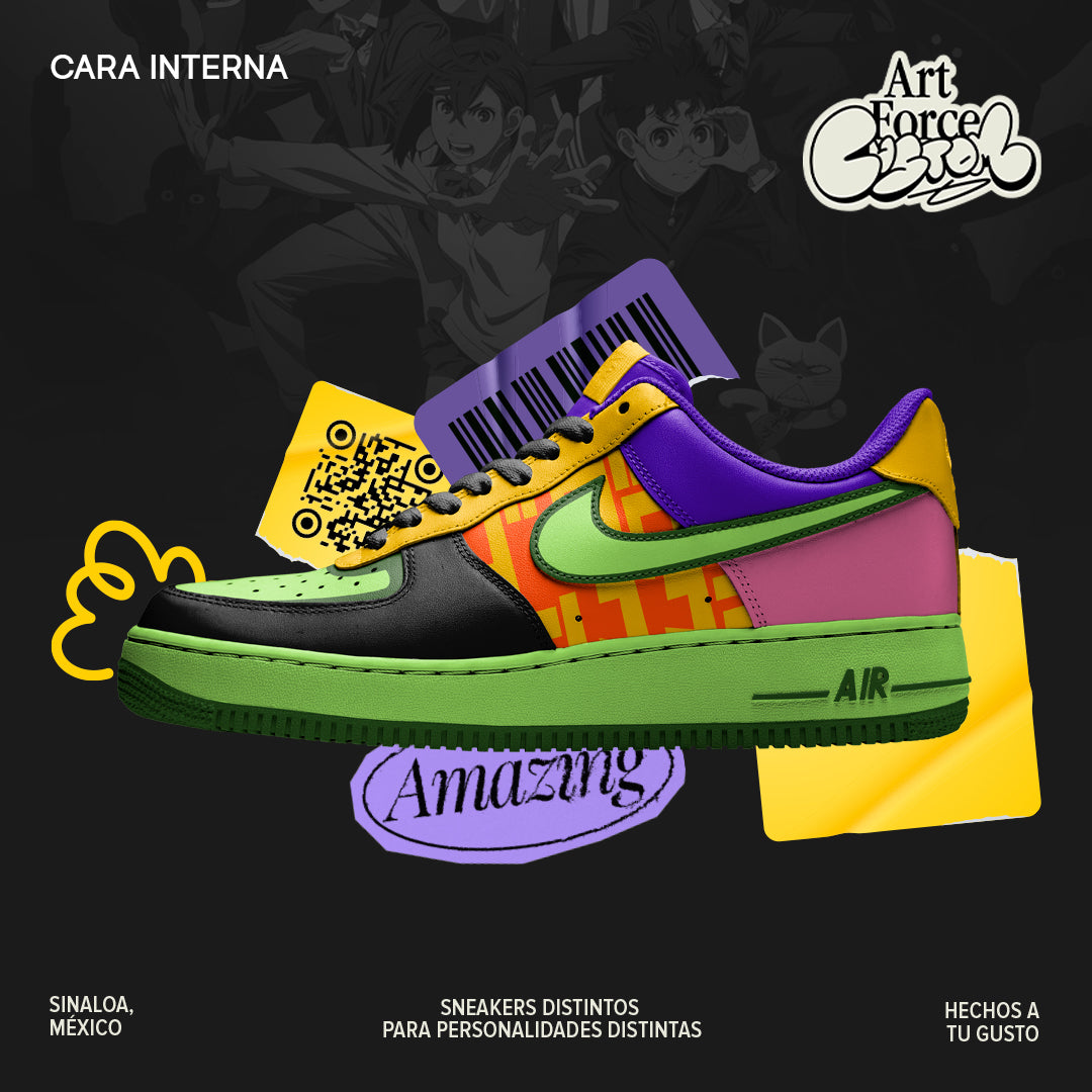 Air Force 1 x Dan Da Dan Collage