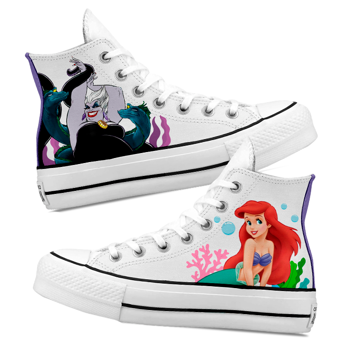 Mermaid converse top