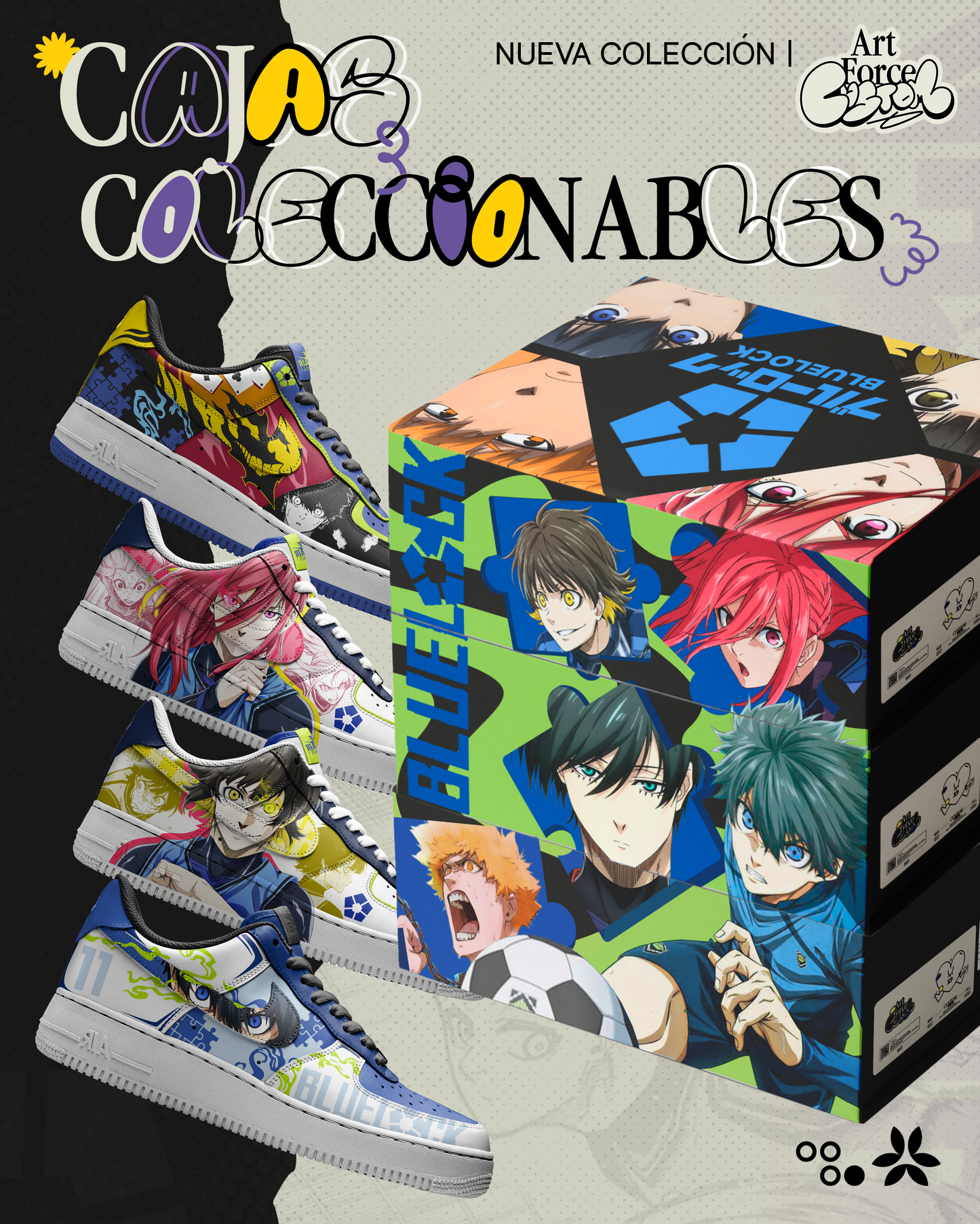 Air Force 1 x   Isagi - Blue Lock