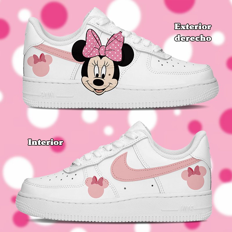 Air Force 1 Kids Minnie Mouse Swoosh