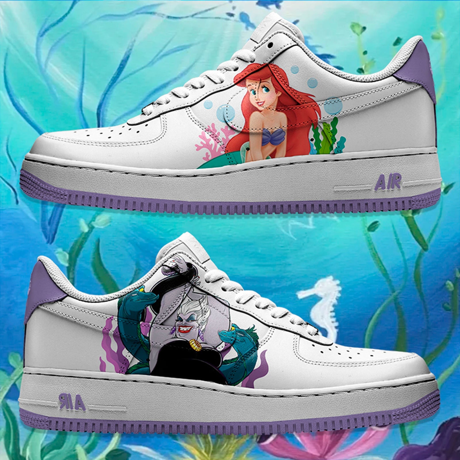 Air Force 1 x Ariel y Ursula - Art Force Custom