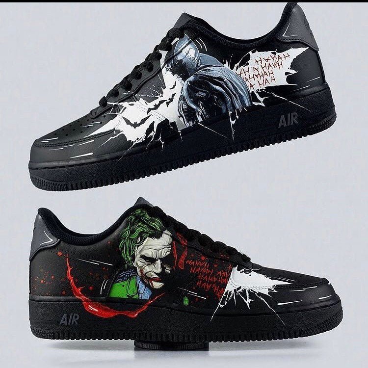Air Force 1 x Batman VS Joker - Art Force Custom