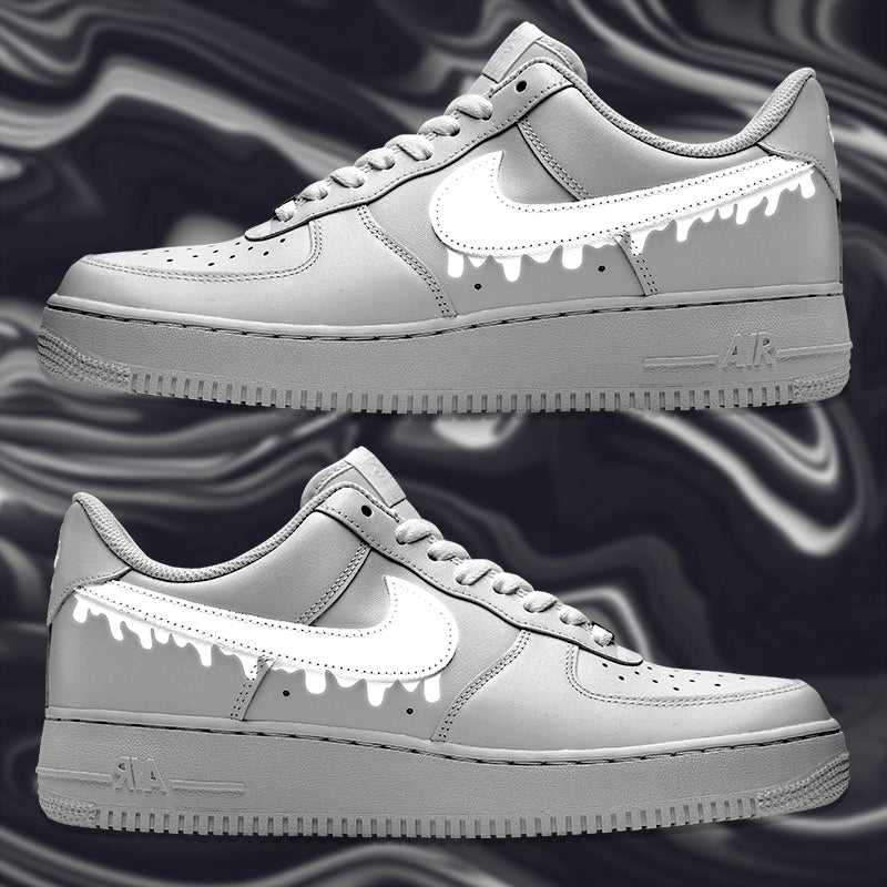 Air Force 1 x Glow Drip (Reflectivo) - Art Force Custom