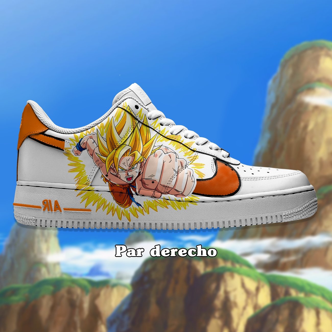 Air Force 1 x Goku y Vegeta - Art Force Custom