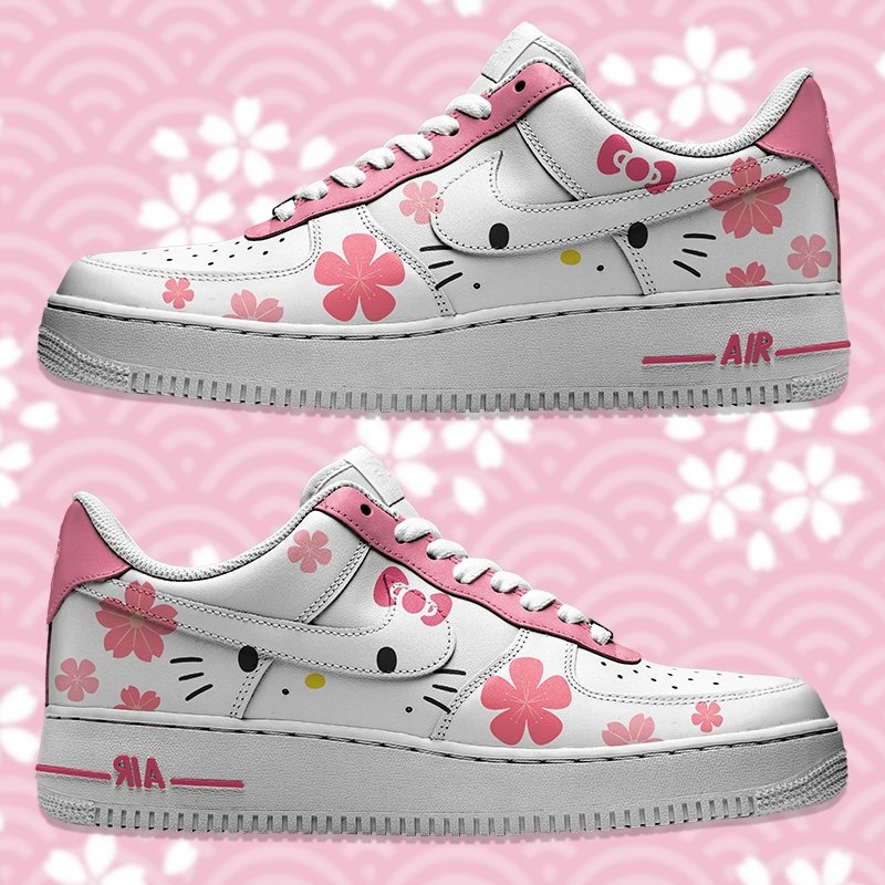 Air Force 1 x Hello Kitty Flores - Art Force Custom
