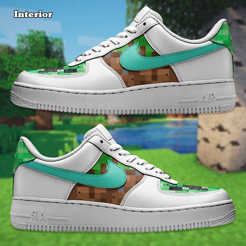 Minecraft deals custom painted shoes