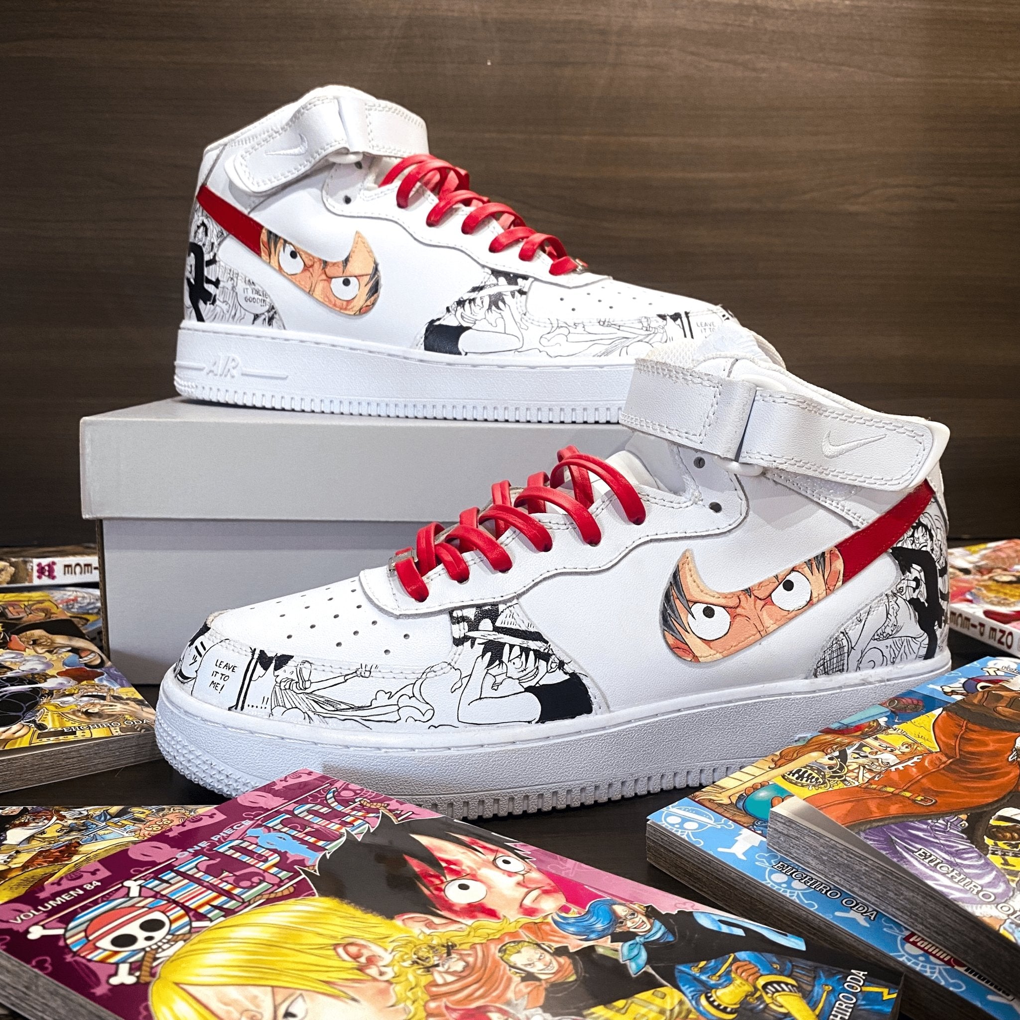 Air Force 1 x One Piece Manga - Art Force Custom