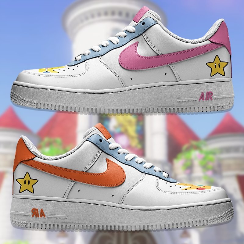 Air Force 1 x Peach Daisy