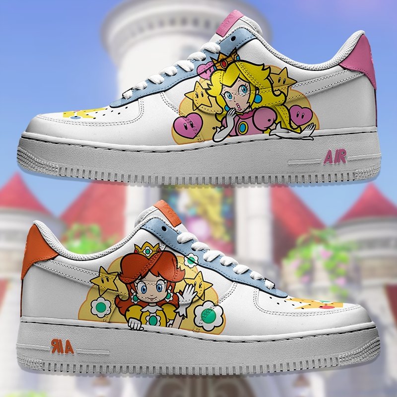 Air Force 1 x Peach & Daisy - Art Force Custom