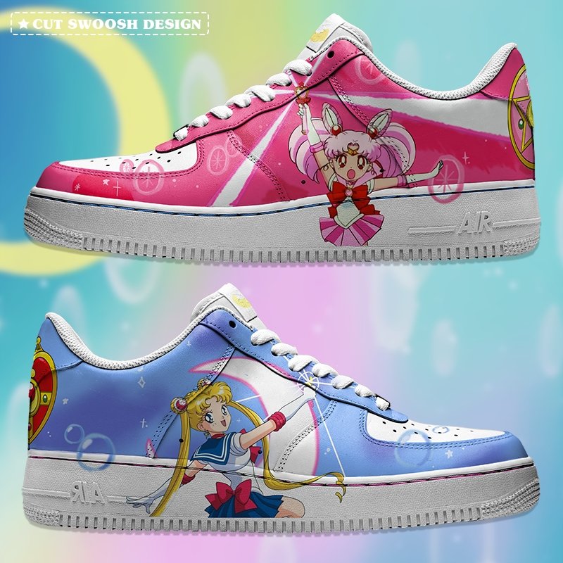 Air Force 1 x Sailor Moon & Sailor Chibi - Art Force Custom