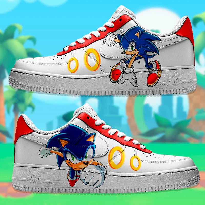 Air Force 1 x Sonic Red - Art Force Custom