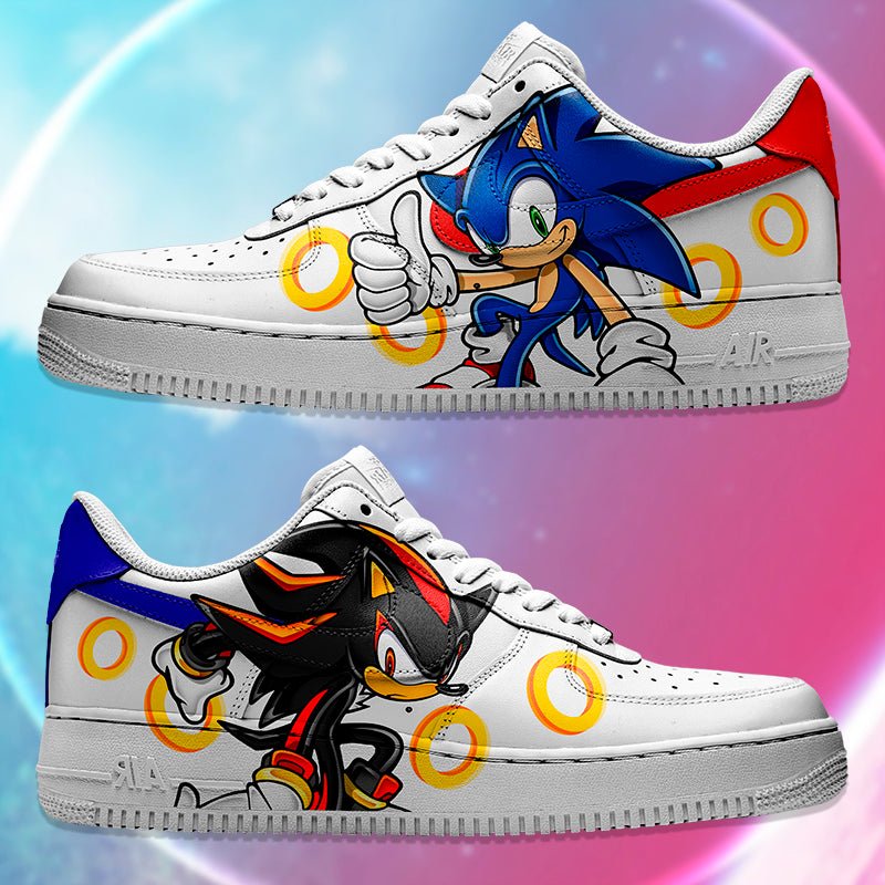 Air Force 1 x Sonic & Shadow - Art Force Custom