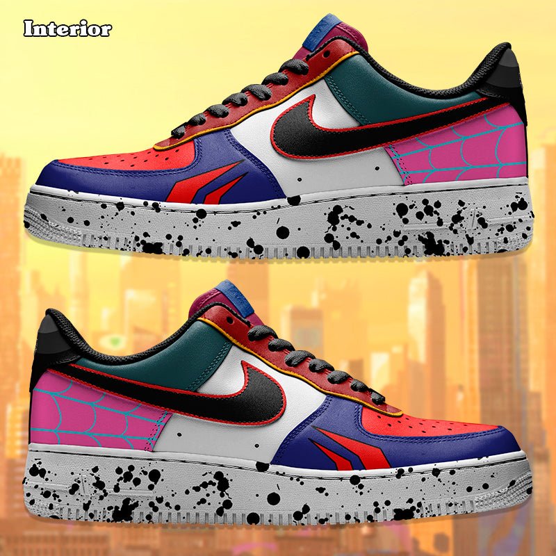 Air Force 1 x Spider Verse Collage