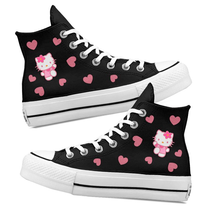 Converse hello clearance kitty mexico precio