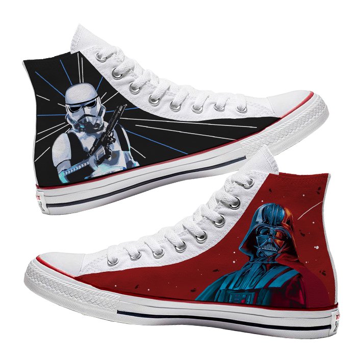 Star wars converse store limited edition