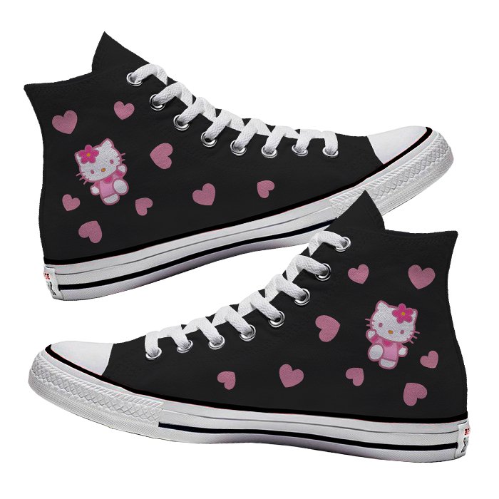 Converse x Hello Kitty - Art Force Custom