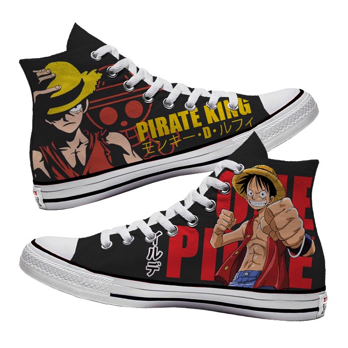 Converse x Pirate King Luffy - Art Force Custom
